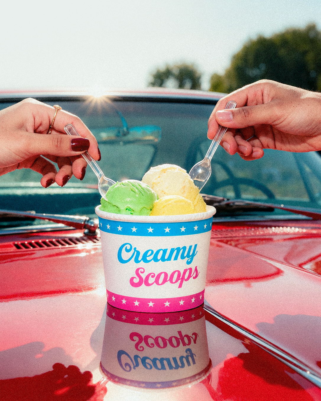 Creamy Scoops Branding 3