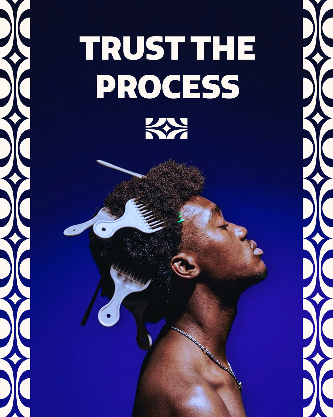 Milz Barber Trust the Process Mockup